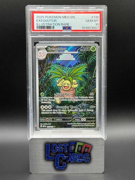 Pokemon TCG Exeggutor | Mega Evolutions 135/132 | PSA Graded GEM MT 10