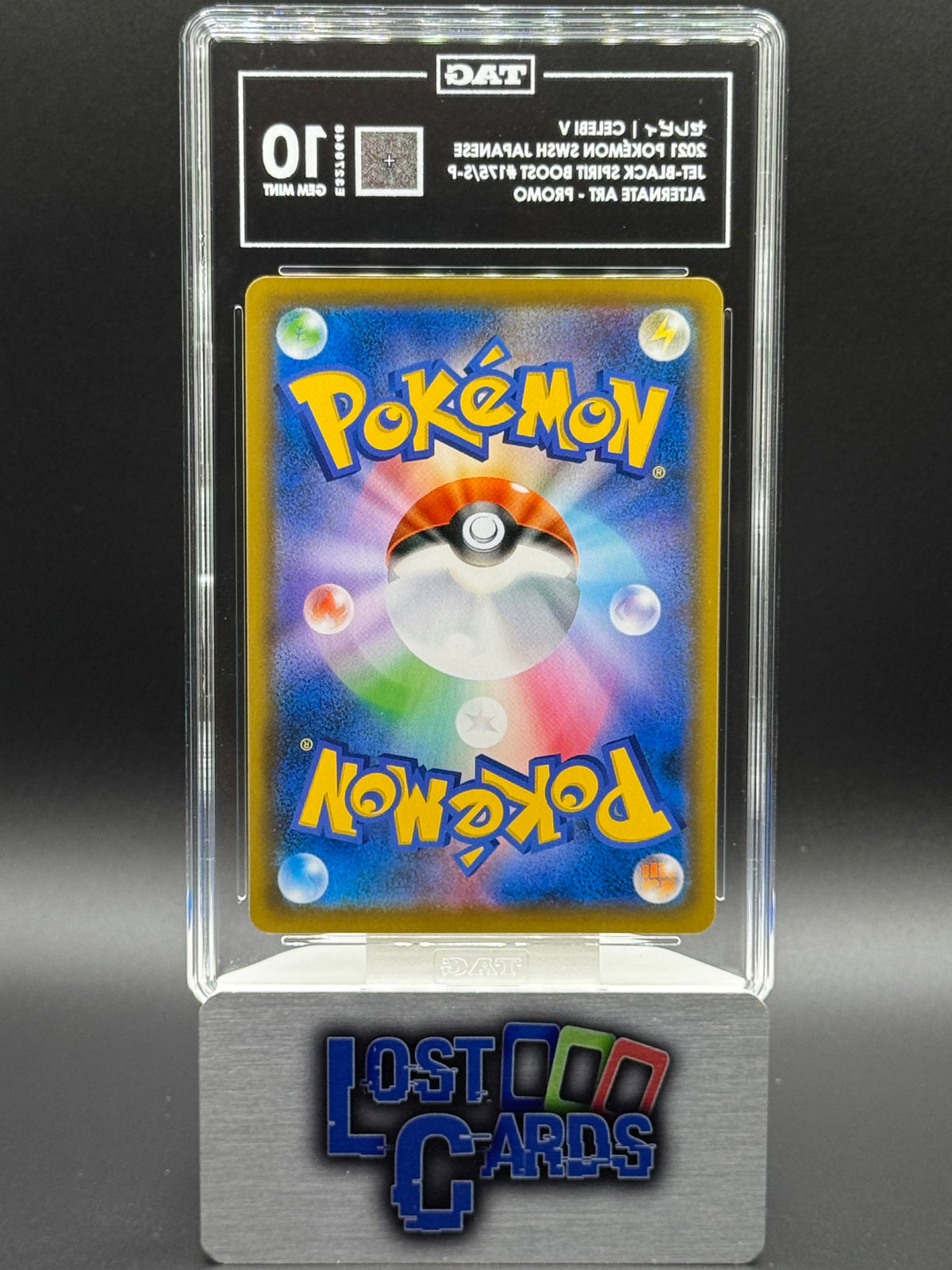 Japanese Pokemon TCG Celebi V | PROMO 175/S-P | TAG Graded GEM MINT 10