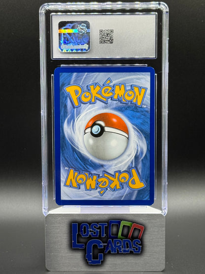 Pokemon TCG Team Rocket's Meowth | Destined Rivals 203/182 | CGC Graded NM/MINT+ 8.5
