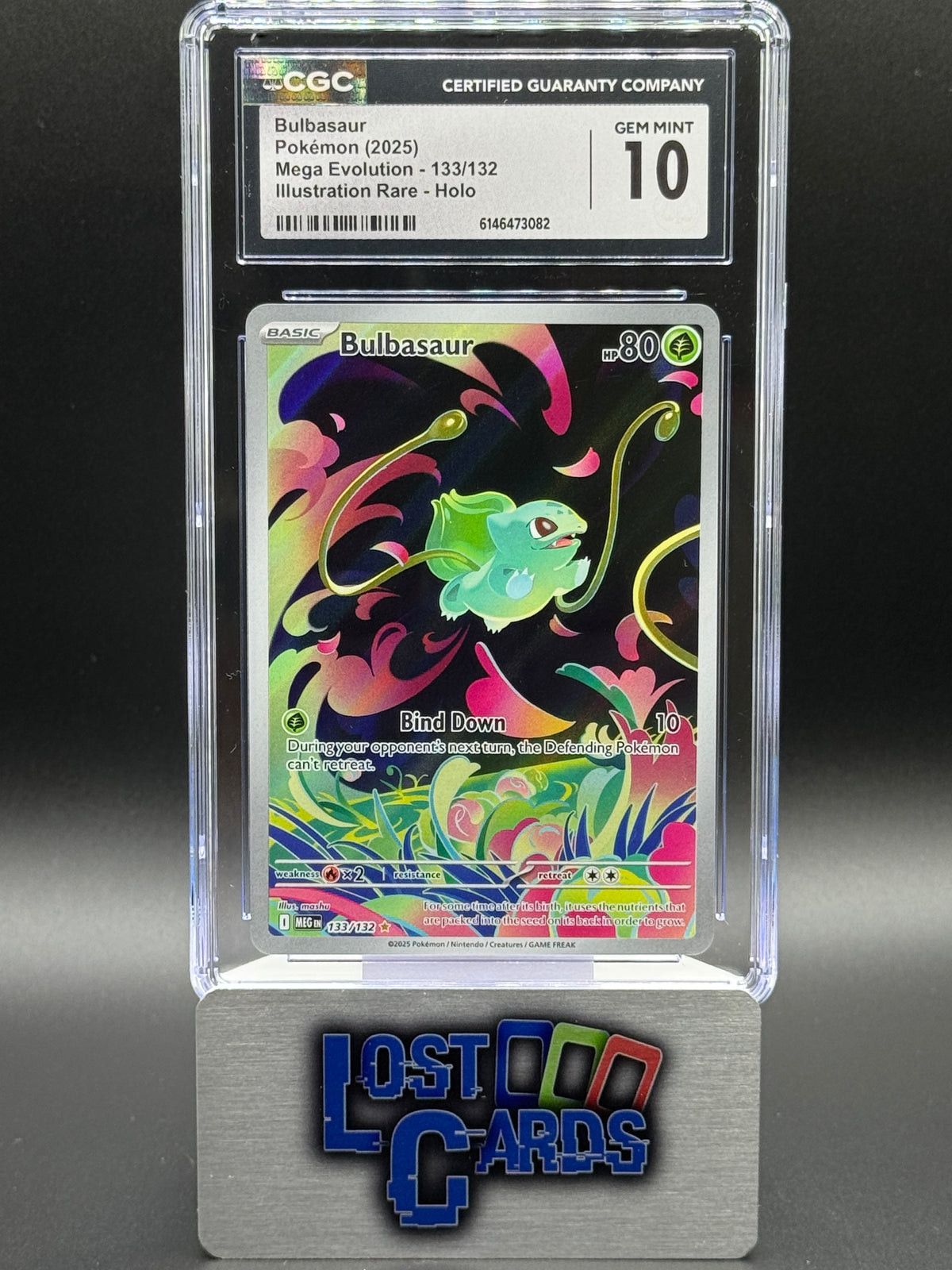 Pokemon TCG Bulbasaur | Mega Evolution 133/132 | CGC Graded GEM MINT 10