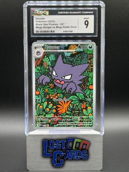 Pokemon TCG Haunter | Black Star Promo MEP027 | CGC Graded MINT 9