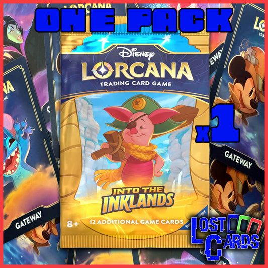 1 Lorcana Into The Inklands Booster Pack