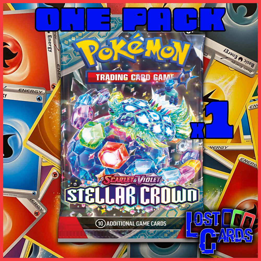 1 Stellar Crown Booster Pack | Sealed