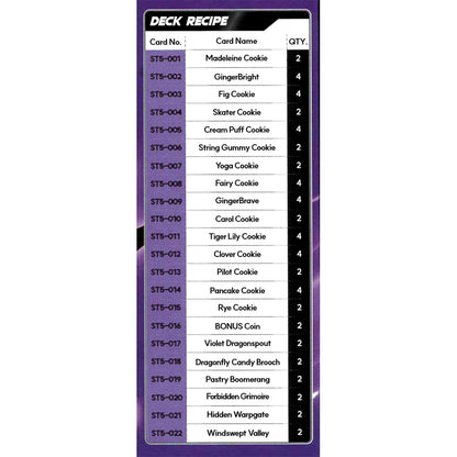 CookieRun TCG: Purple Starter Deck