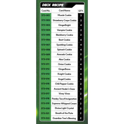 CookieRun TCG: Green Starter Deck