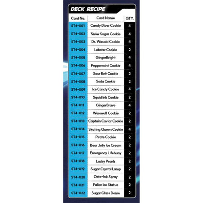 CookieRun TCG: Blue Starter Deck